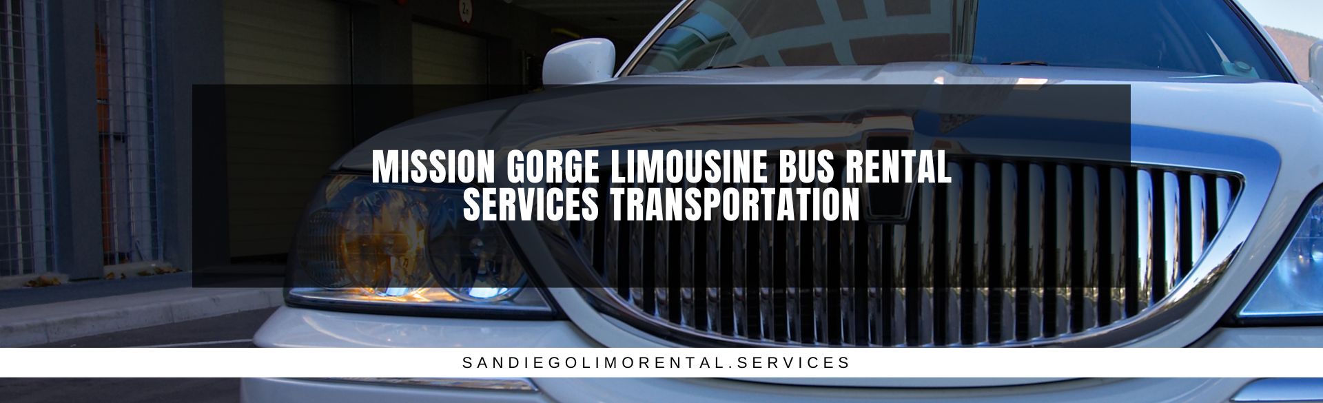 Mission Gorge Limousine Bus Rental Services Transportation